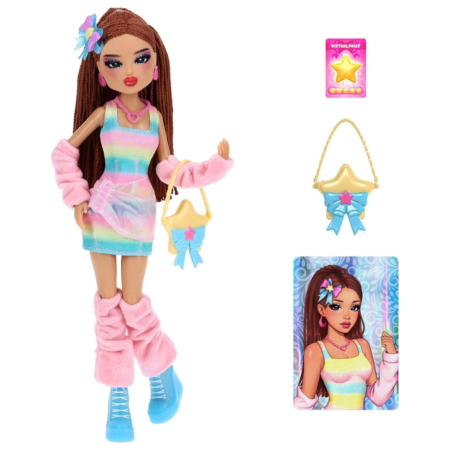 Bábika Dress to Impress Fashion Doll Stardust Softie produktová fotografia