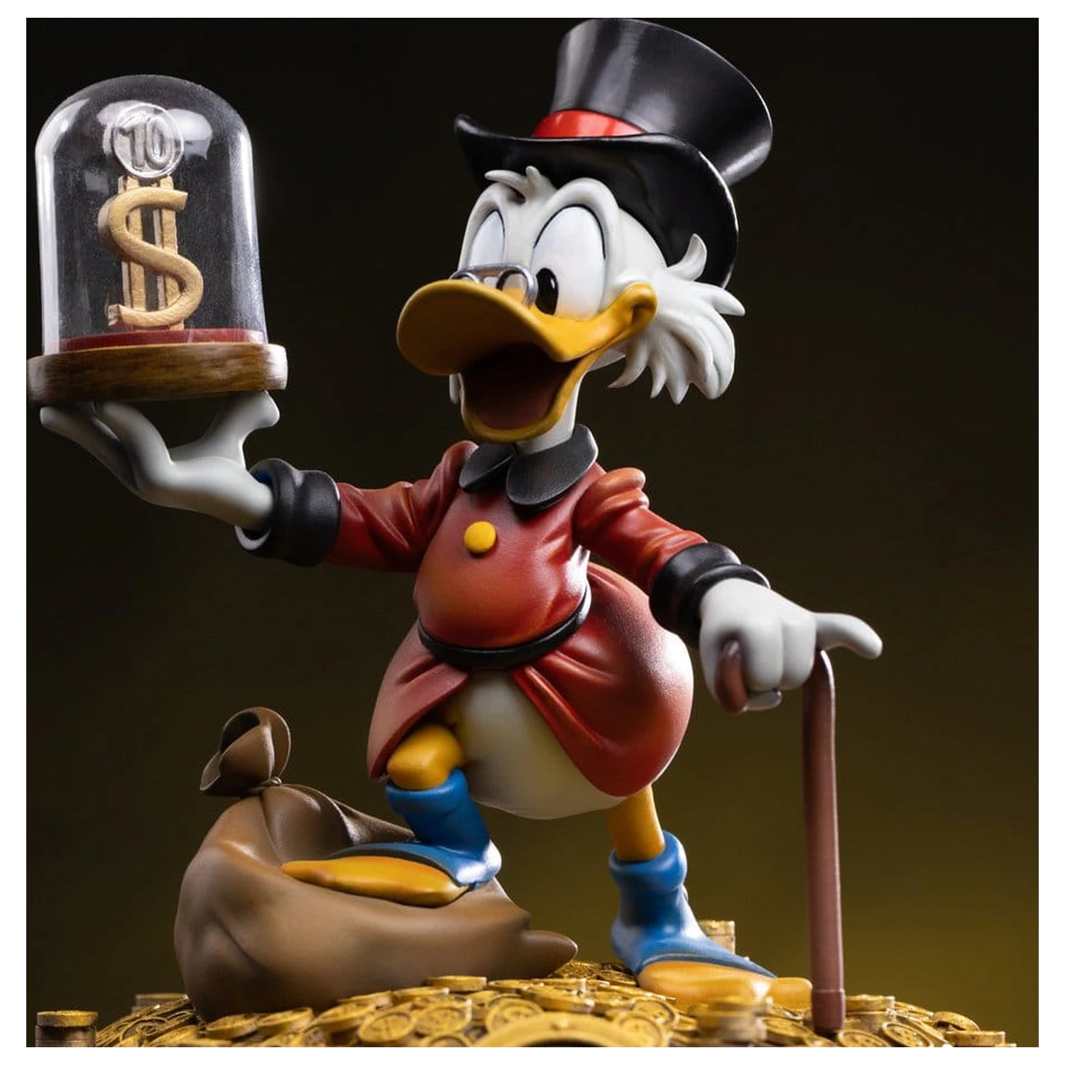 Duck Tales Art Scale Socha 1/10 Uncle Scrooge McDuck 17 cm produktová fotografia
