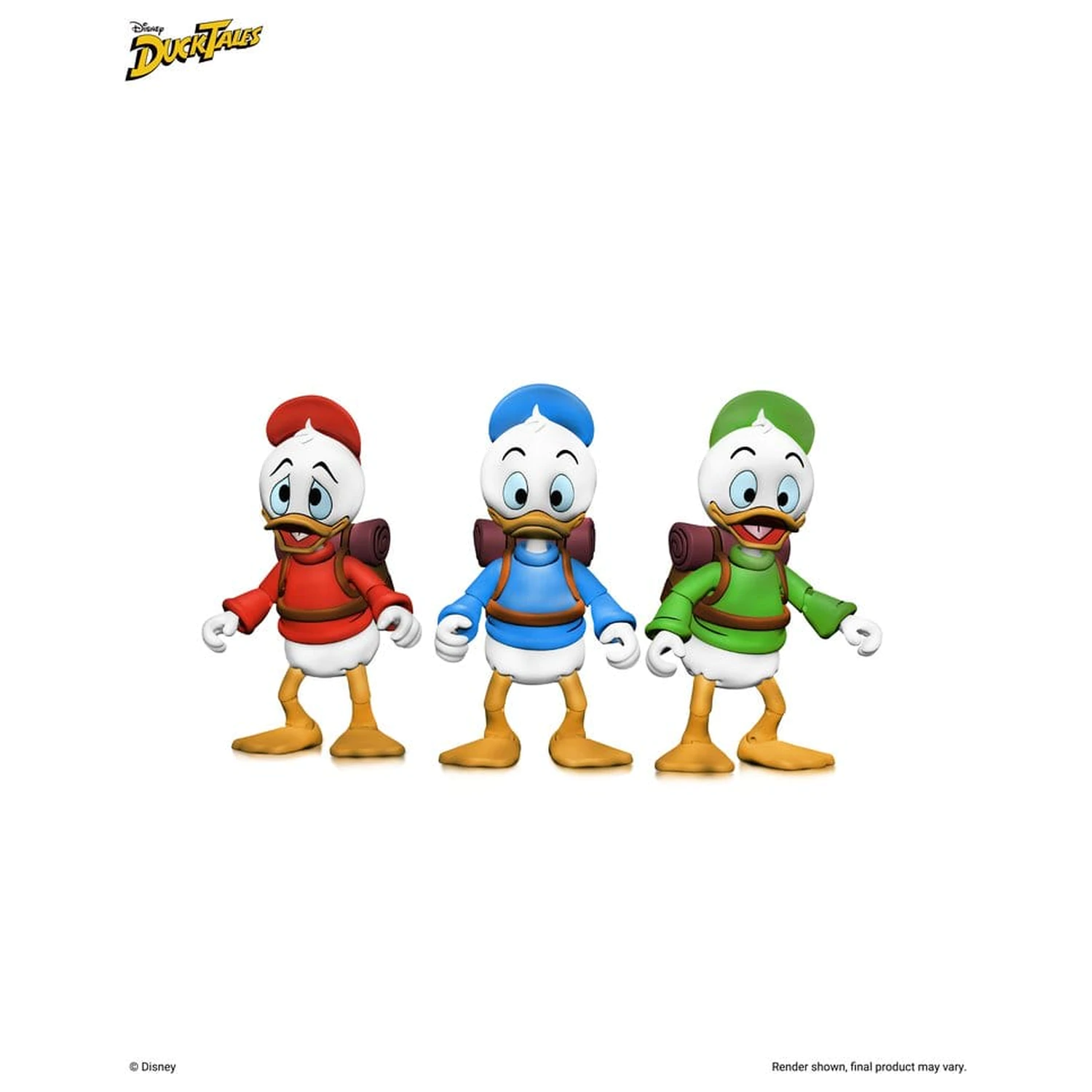 DuckTales Ultimate akčné figúrky 3-balenie Huey, Dewey a Louie 18 cm produktová fotografia