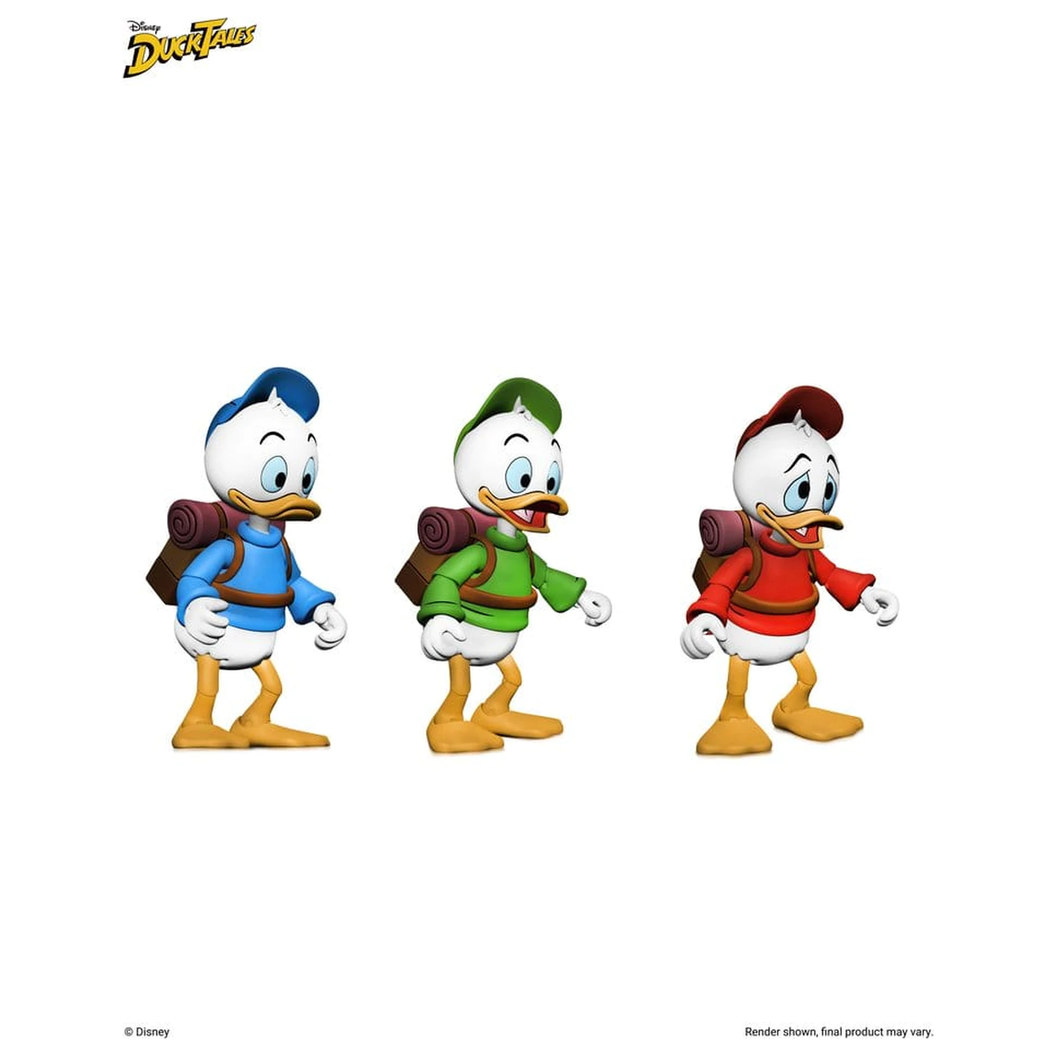 DuckTales Ultimate akčné figúrky 3-balenie Huey, Dewey a Louie 18 cm produktová fotografia