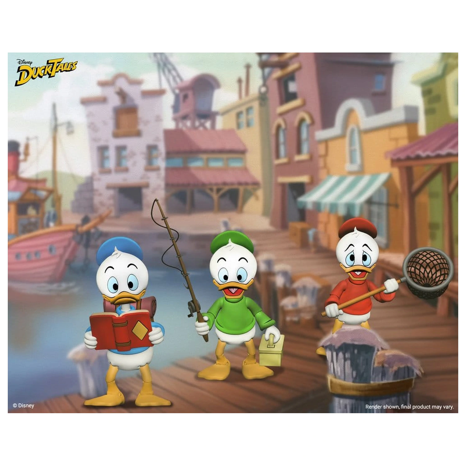 DuckTales Ultimate akčné figúrky 3-balenie Huey, Dewey a Louie 18 cm produktová fotografia