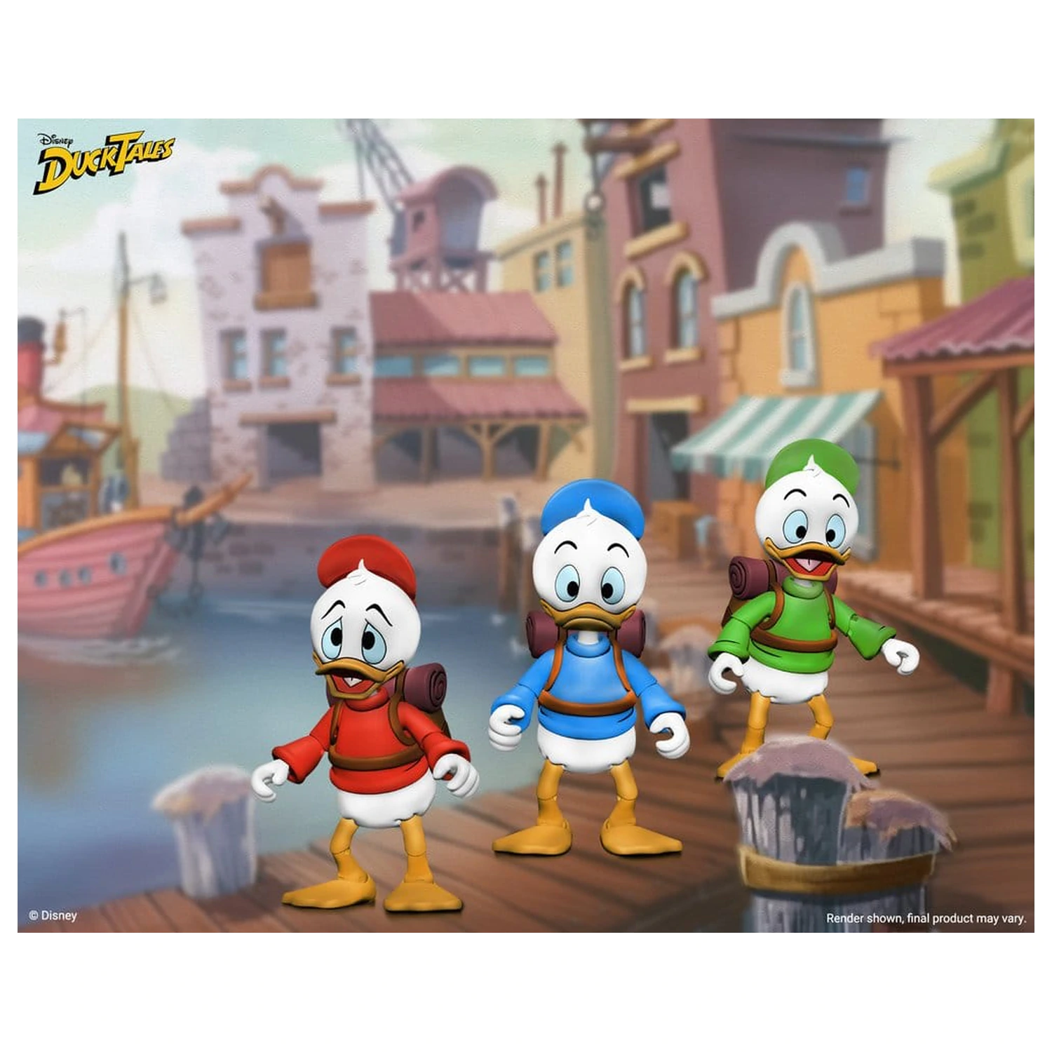 DuckTales Ultimate akčné figúrky 3-balenie Huey, Dewey a Louie 18 cm produktová fotografia