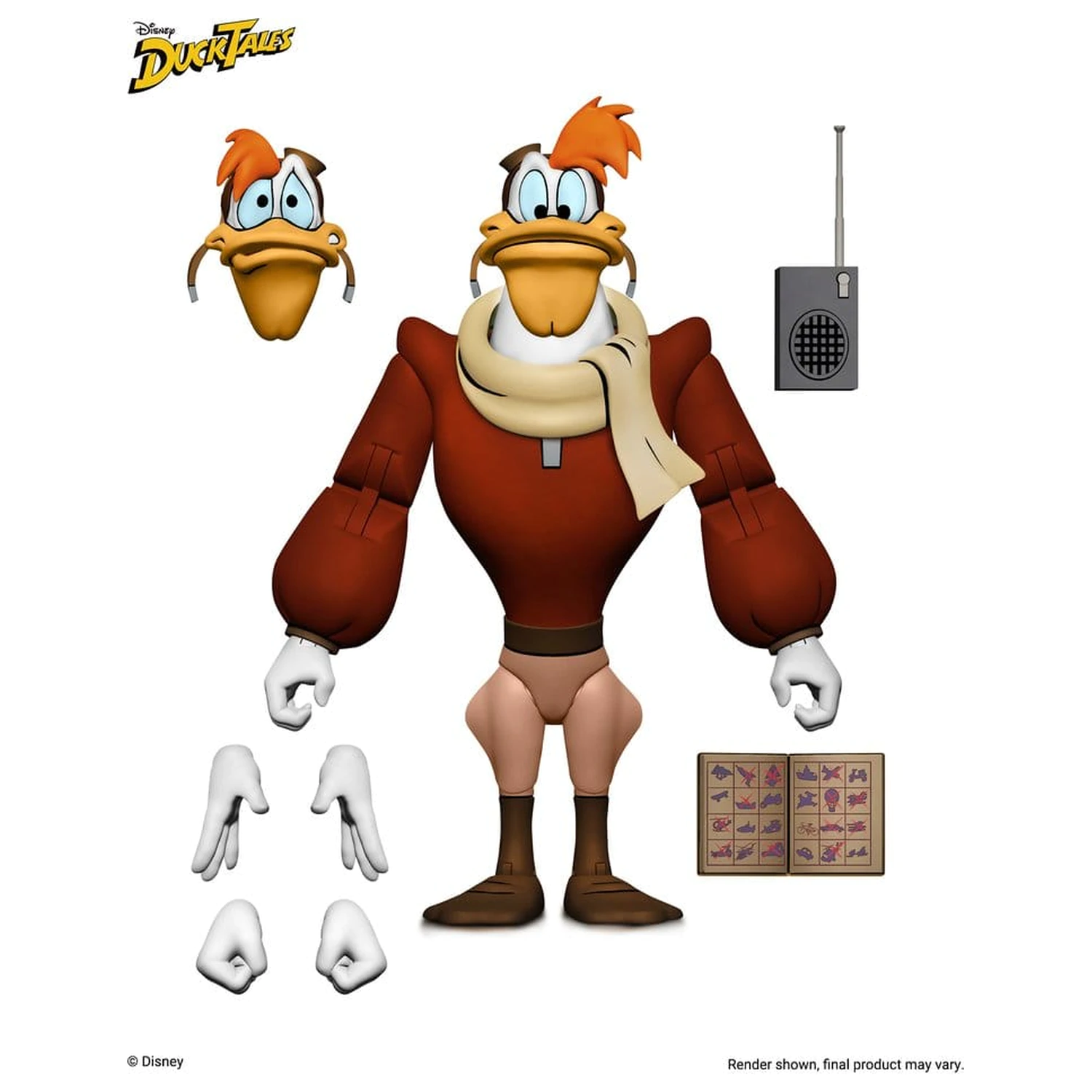 DuckTales Ultimate akčná figúrka Launchpad McQuack 18 cm produktová fotografia