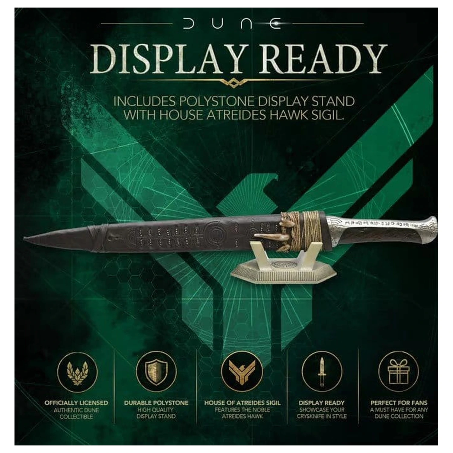 Dune Replika 1/1 Paul Atreides Crysknife (Dune Part II) 49 cm produktová fotografia