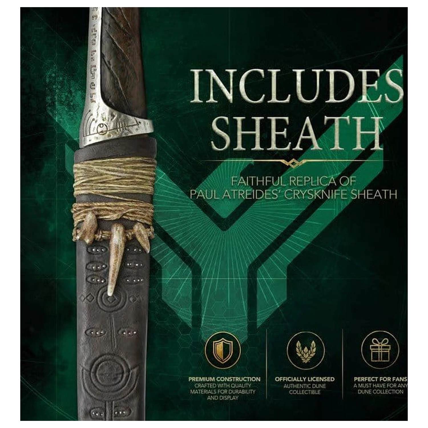 Dune Replika 1/1 Paul Atreides Crysknife (Dune Part II) 49 cm produktová fotografia