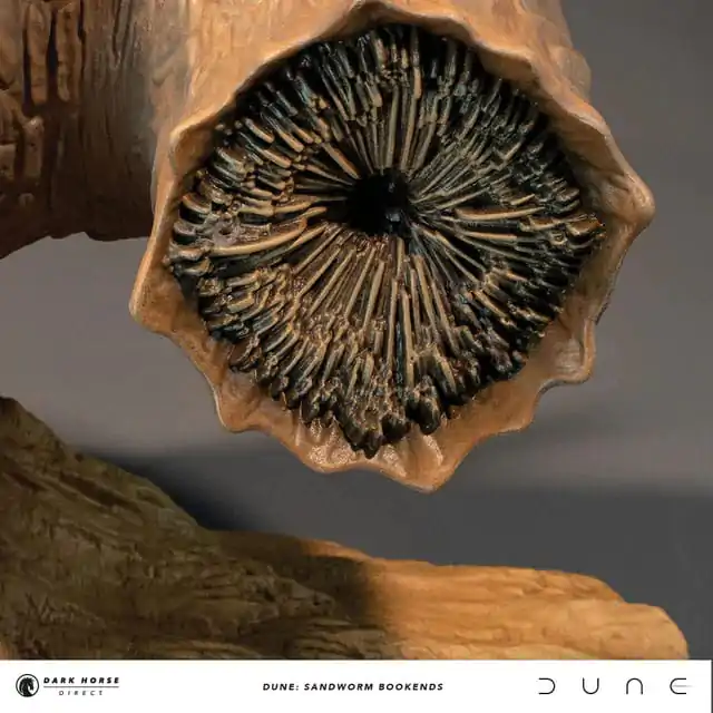 Dune Podpery na knihy Sandworm 21 cm produktová fotografia