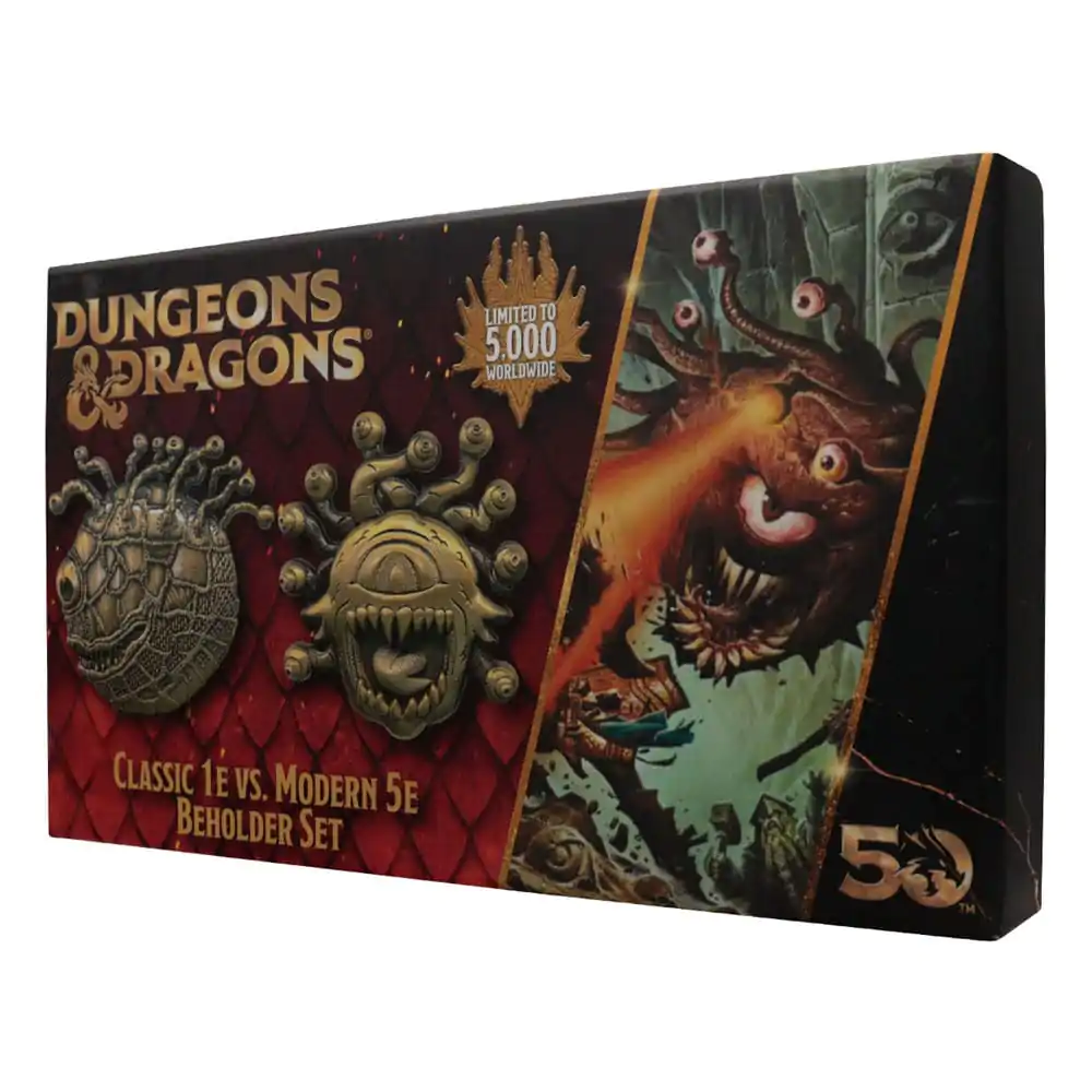 Dungeons &amp; Dragons medailónkészlet 50. výročie Beholder Twin Edition termékfotó