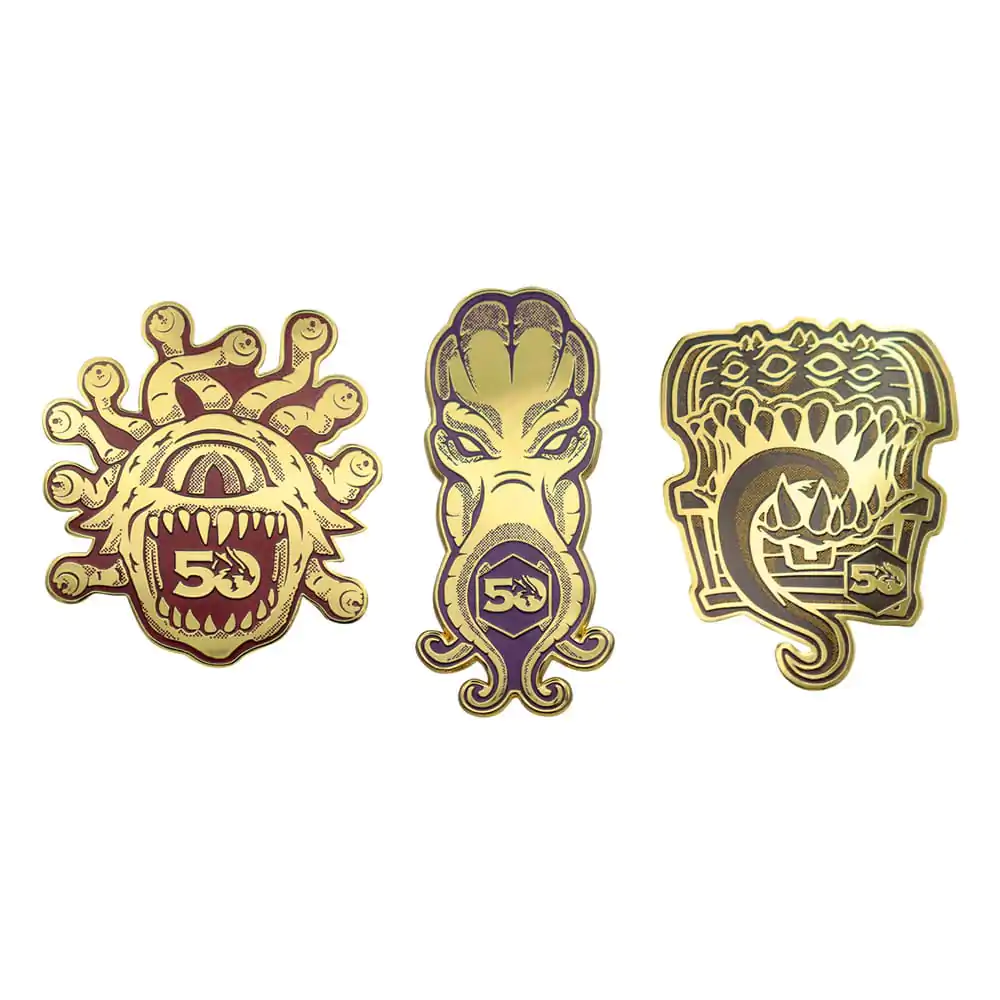 Dungeons & Dragons Pin Badge Set 50th Anniversary termékfotó