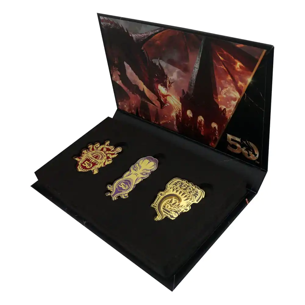 Dungeons & Dragons Pin Badge Set 50th Anniversary termékfotó