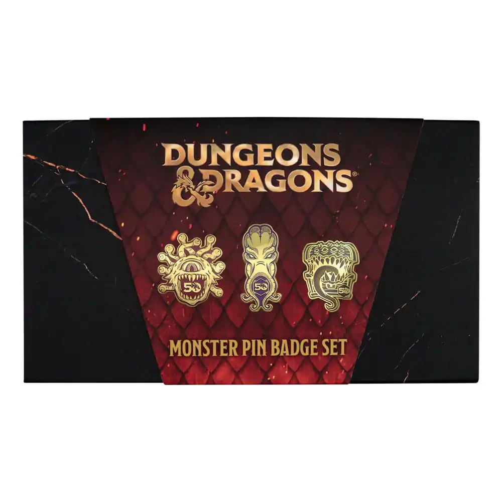 Dungeons & Dragons Pin Badge Set 50th Anniversary termékfotó