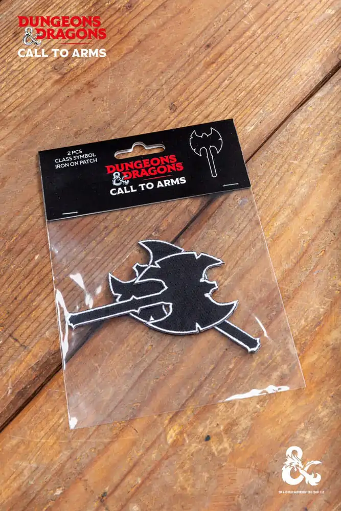 Dungeons & Dragons sada nášiviek Barbarian produktová fotografia
