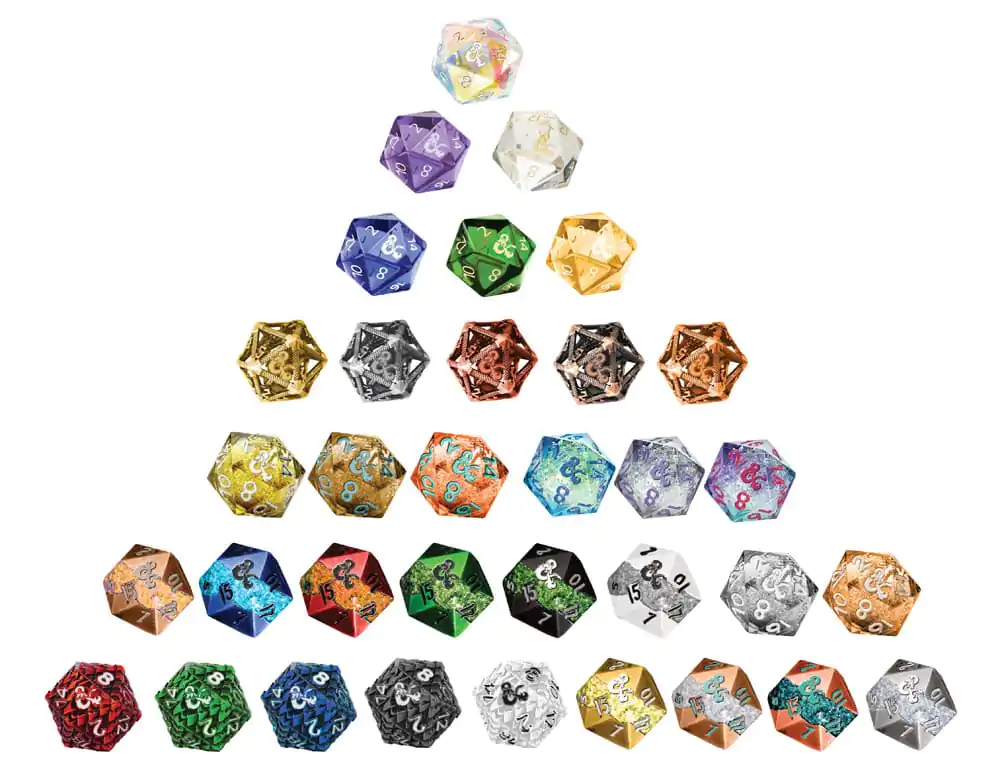 Dungeons & Dragons Slepý Mystery Box Kocky Fizban's Treasure d20 25 mm produktová fotografia