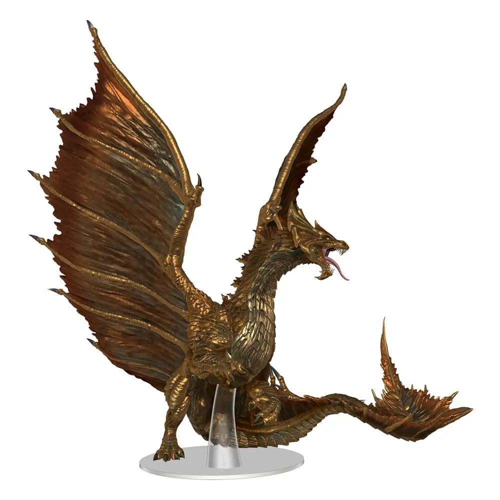 Dungeons & Dragons Frameworks Miniature Model Kit Adult Brass Dragon produktová fotografia