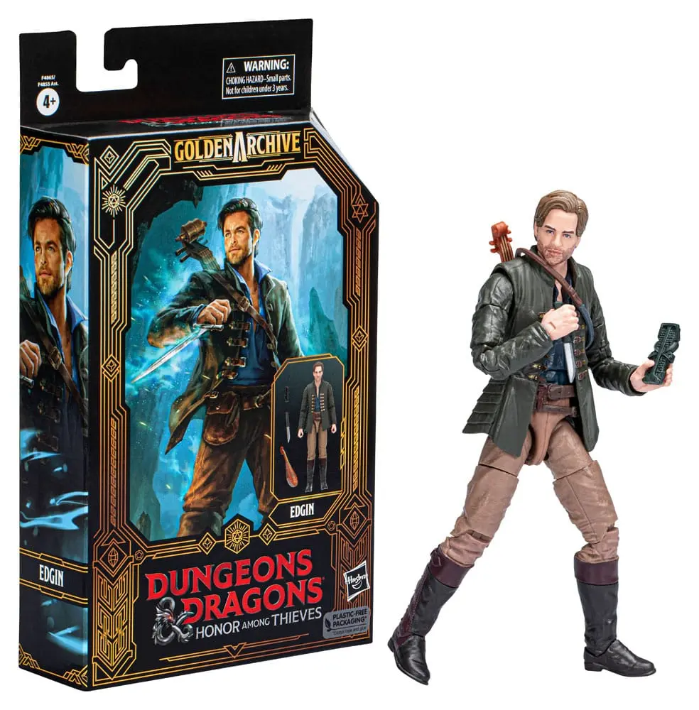 Dungeons &amp; Dragons: Honor Among Thieves Golden Archive Action Figure Edgin 15 cm termékfotó