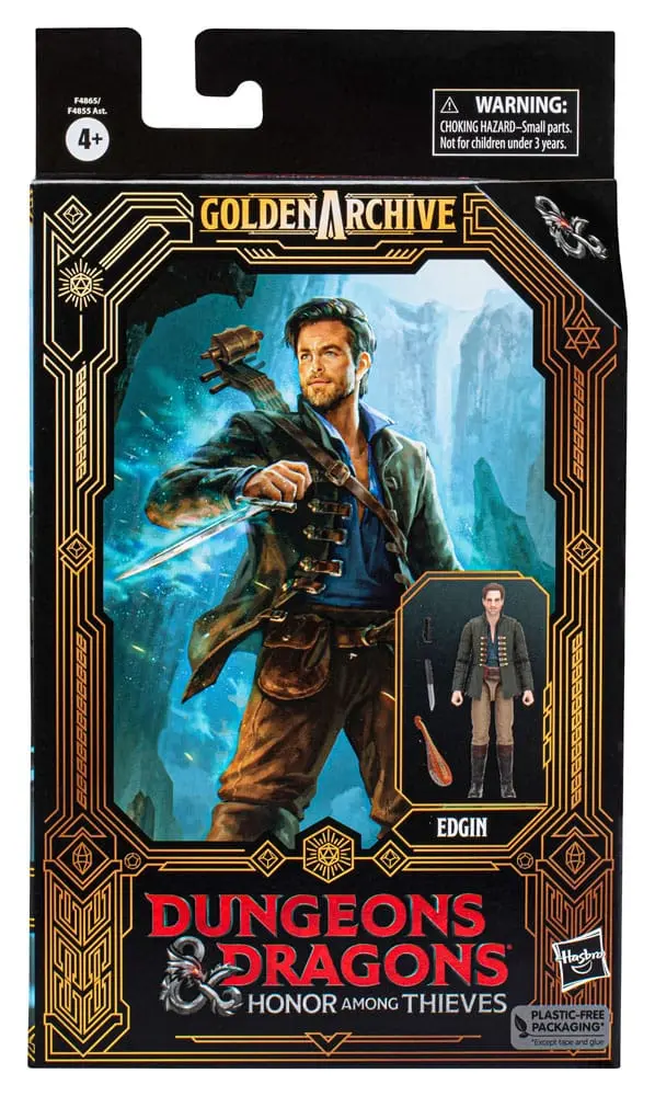 Dungeons &amp; Dragons: Honor Among Thieves Golden Archive Action Figure Edgin 15 cm termékfotó