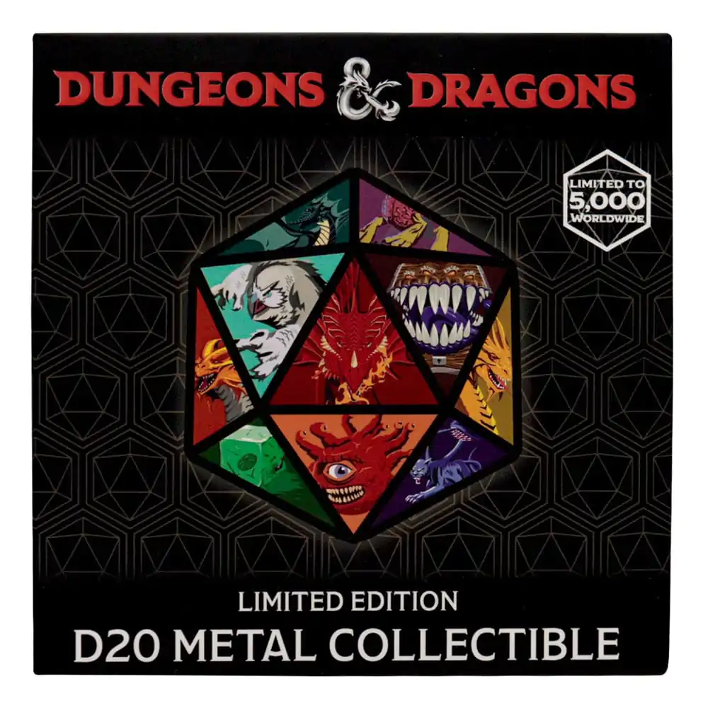 Dungeons &amp; Dragons Medalión D20 termékfotó