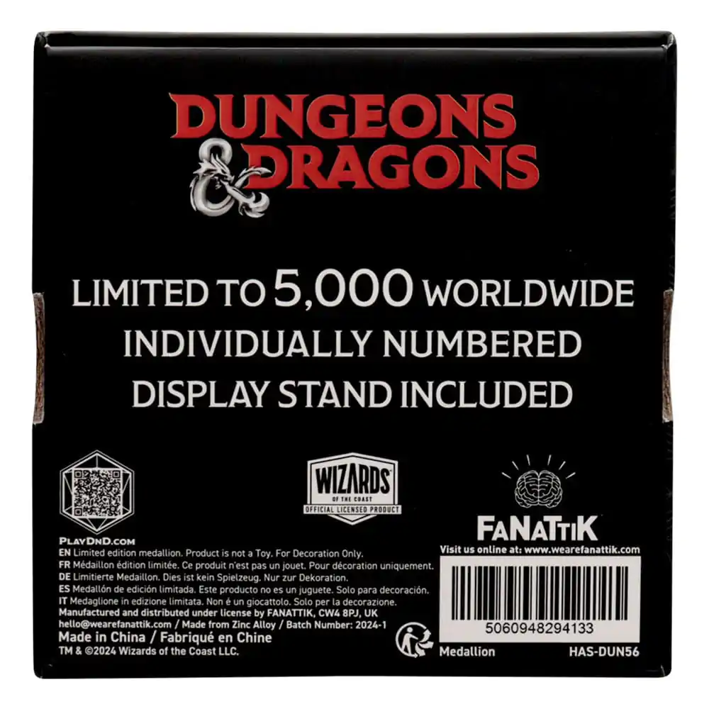 Dungeons &amp; Dragons Medalión D20 termékfotó