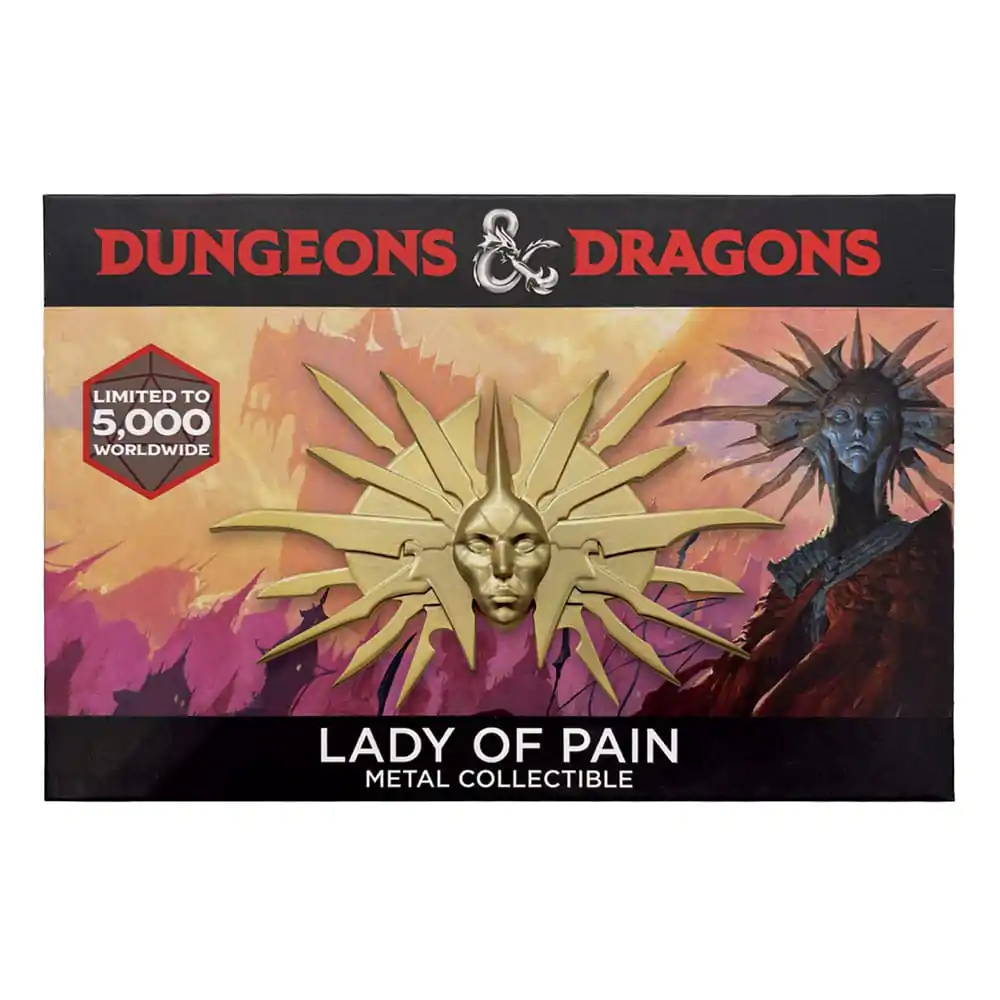 Dungeons &amp; Dragons Medailón Lady of Pain Limited Edition produktová fotografia
