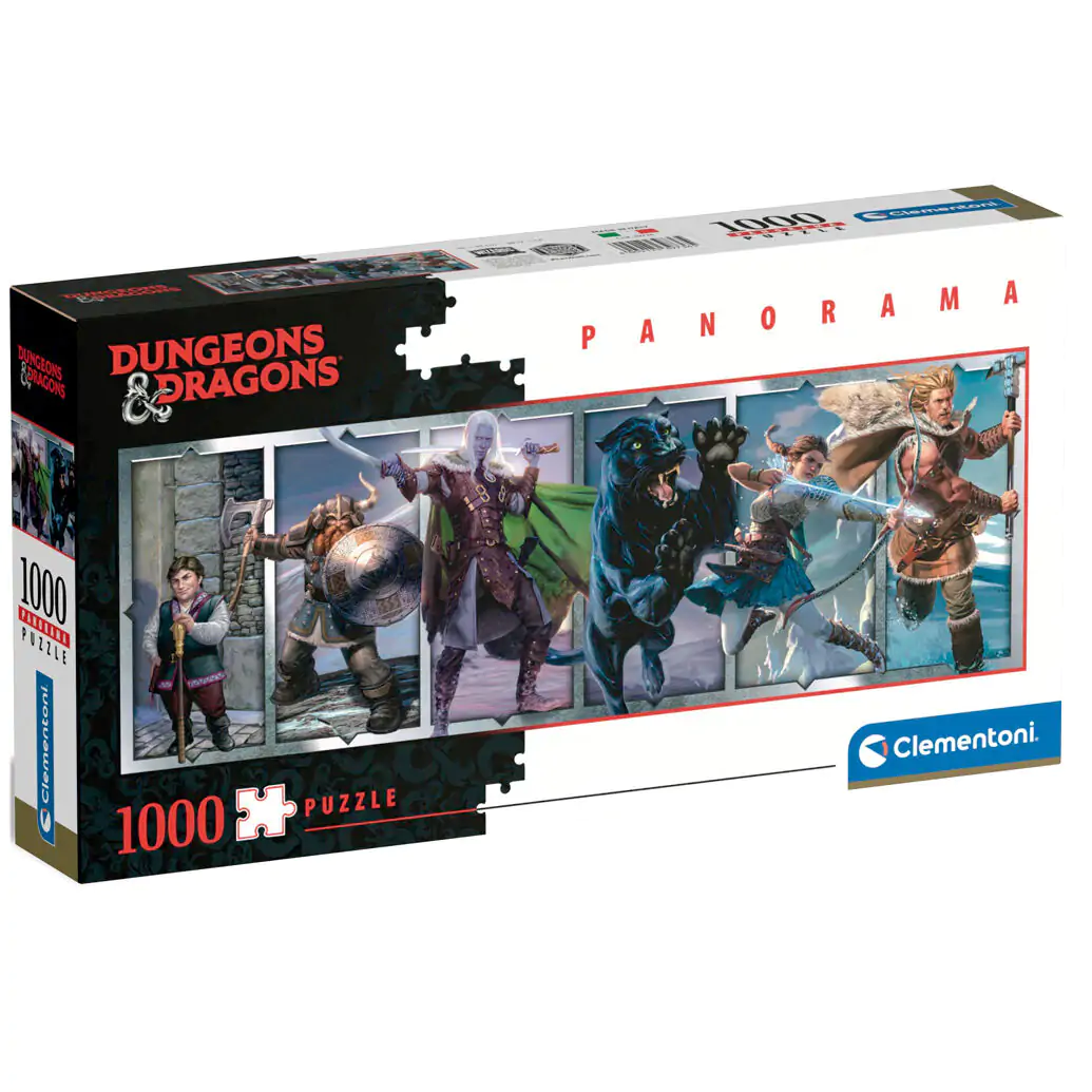 Dungeons & Dragons panoramatické puzzle 1000ks produktová fotografia