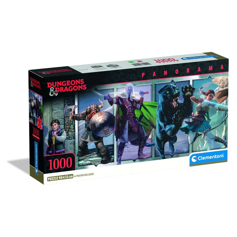 Dungeons & Dragons Paronama puzzle 1000ks produktová fotografia