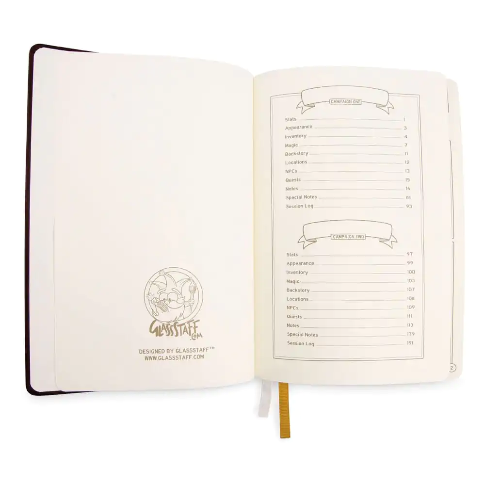 Dungeons & Dragons RPG zápisník 5e Brown produktová fotografia