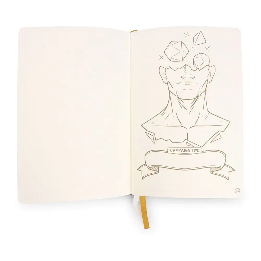 Dungeons & Dragons RPG zápisník 5e Brown produktová fotografia