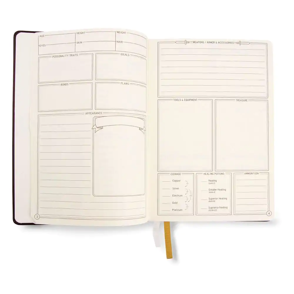 Dungeons & Dragons RPG Zápisník 5e Green produktová fotografia