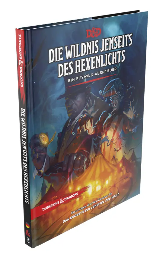 Dungeons & Dragons RPG Príručka dobrodružstva Die Wildnis jenseits des Hexenlichts german termékfotó