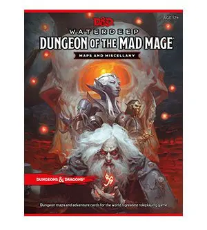 Dungeons & Dragons RPG Waterdeep: Dungeon of the Mad Mage - Maps & Miscellany english termékfotó