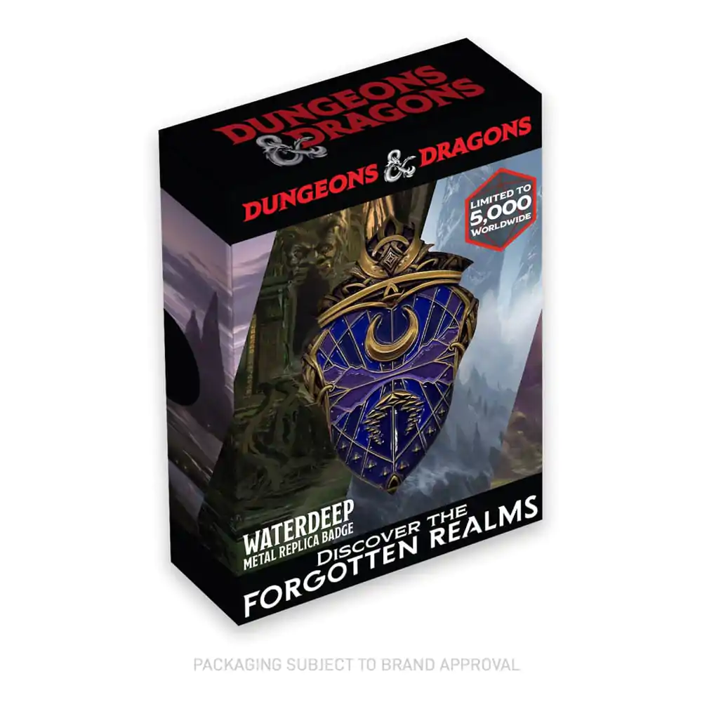 Odznak Dungeons & Dragons Waterdeep limitovaná edícia termékfotó