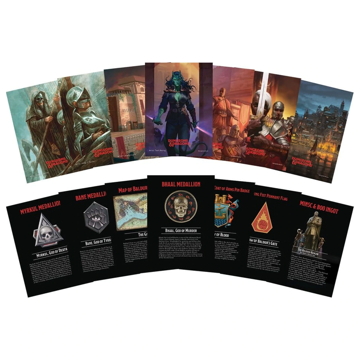 Dungeons & Dragons Gift Set Baldur's Gate Collector's Set Limitovaná edícia produktová fotografia
