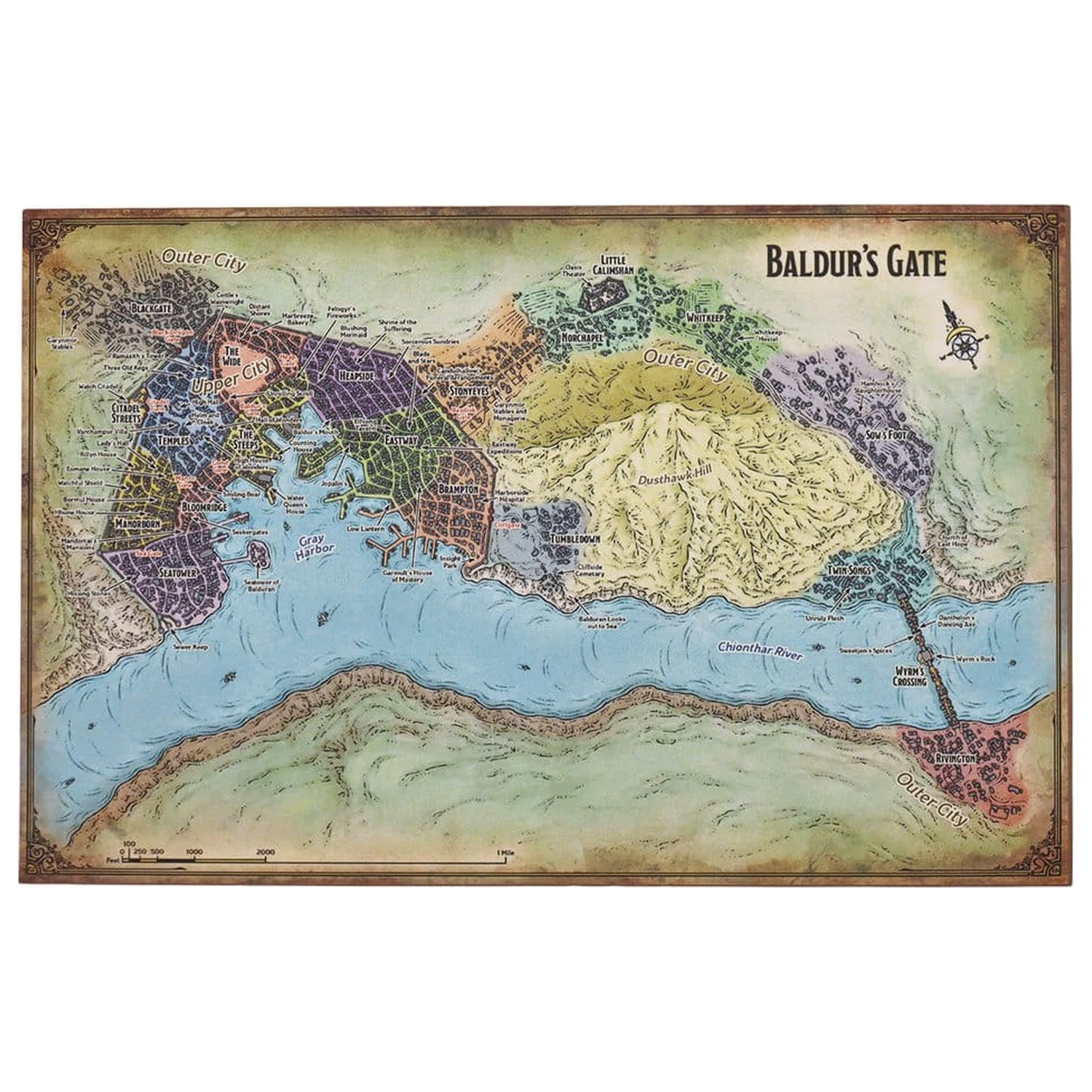 Dungeons & Dragons Gift Set Baldur's Gate Collector's Set Limitovaná edícia produktová fotografia