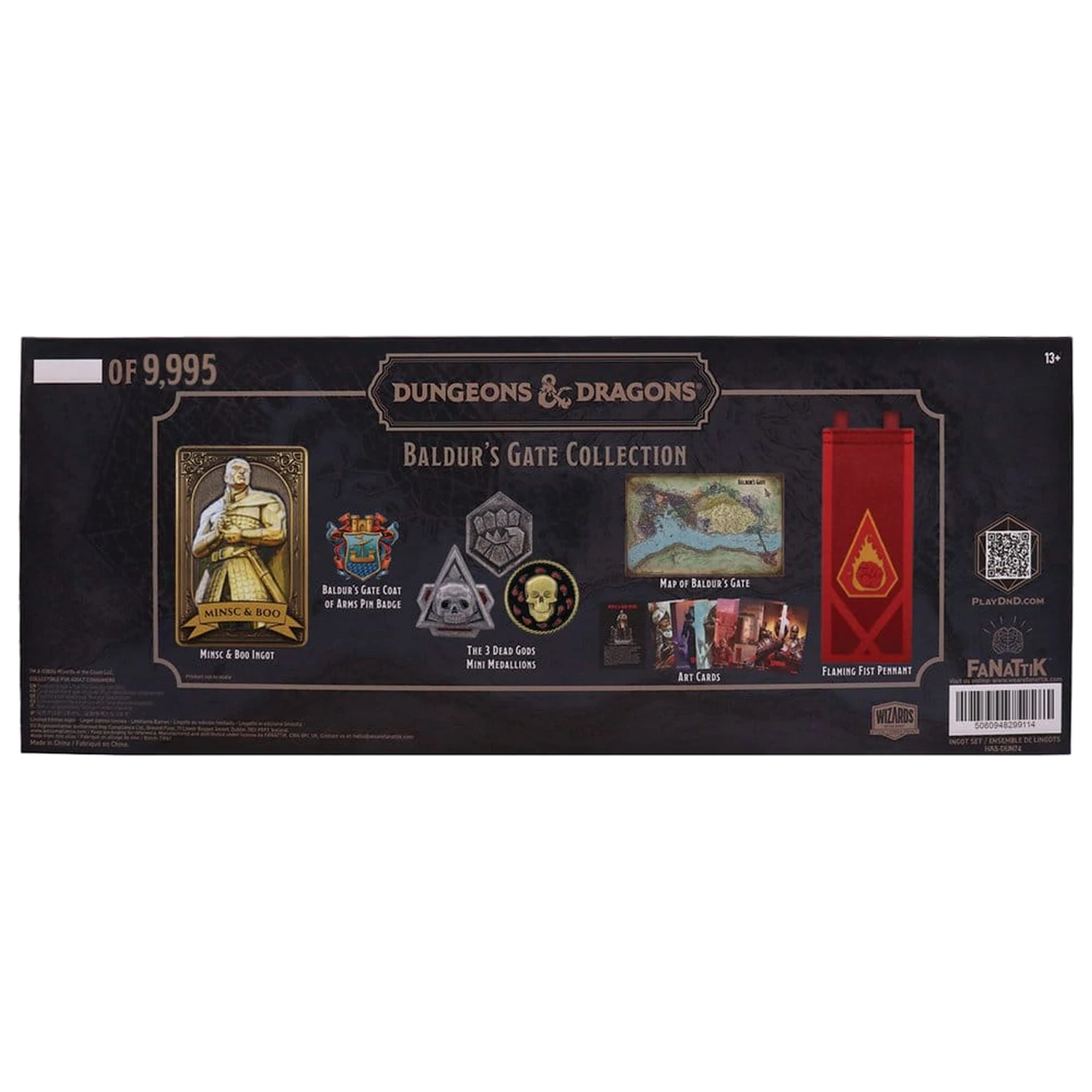 Dungeons & Dragons Gift Set Baldur's Gate Collector's Set Limitovaná edícia produktová fotografia