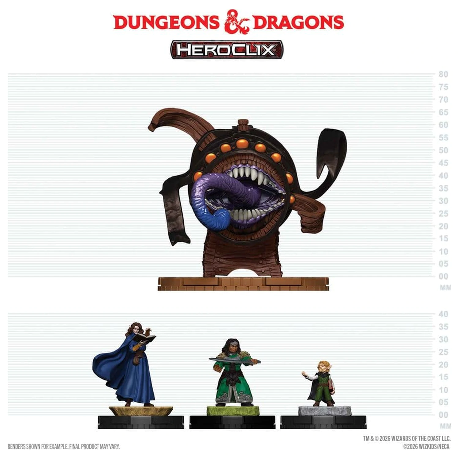 Dungeons & Dragons HeroClix: Sada figúrok Tavern Trouble 18 cm produktová fotografia