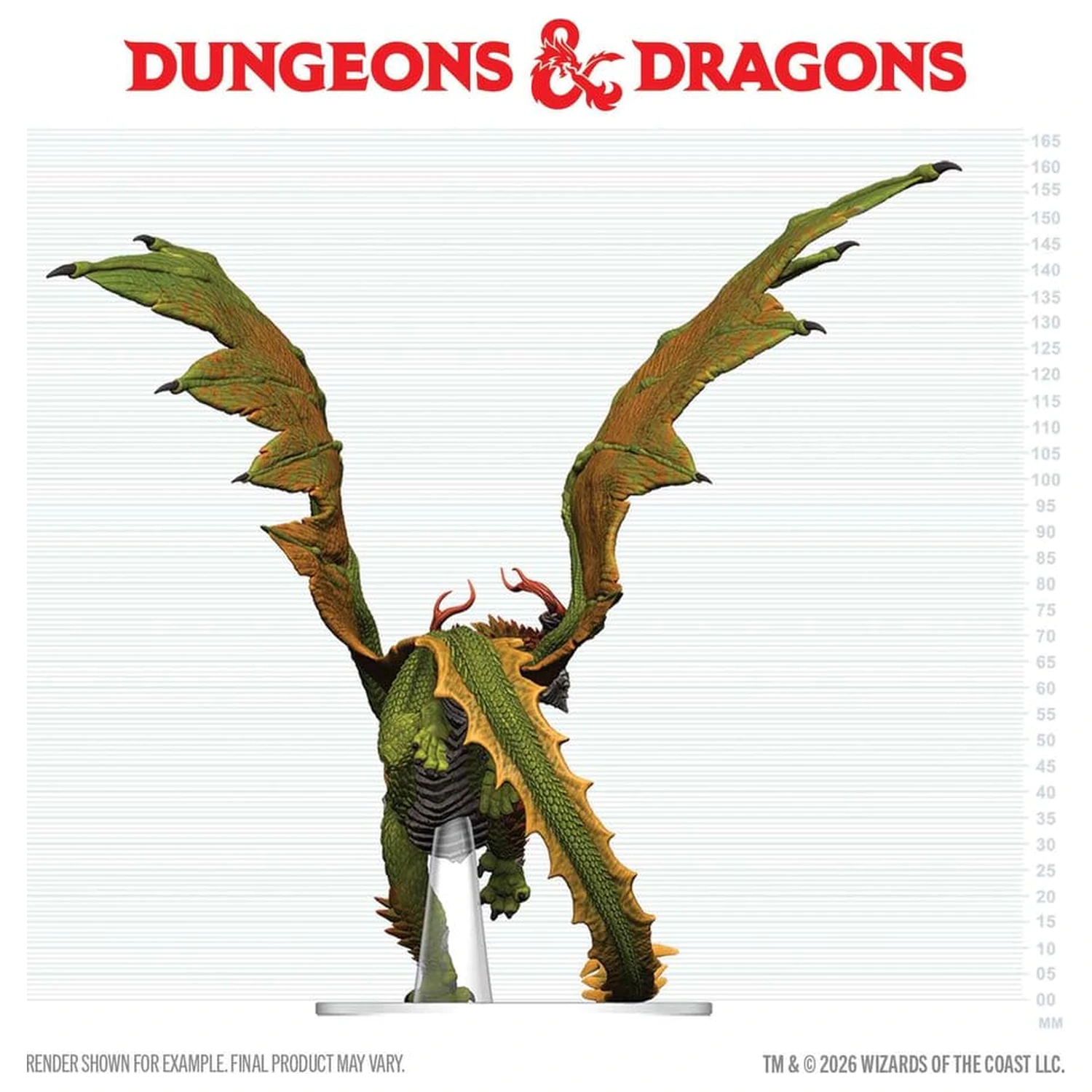 Dungeons & Dragons Icons of the Realms prepainted Miniatúry Adult Spirit Dragon 24 cm produktová fotografia