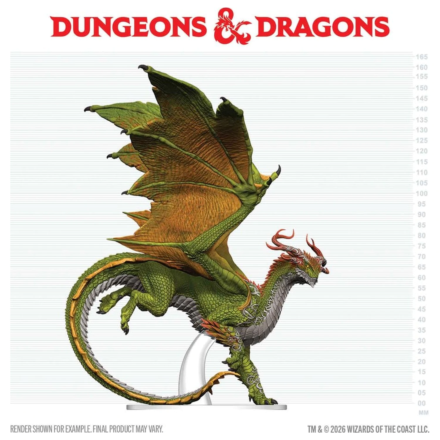 Dungeons & Dragons Icons of the Realms prepainted Miniatúry Adult Spirit Dragon 24 cm produktová fotografia