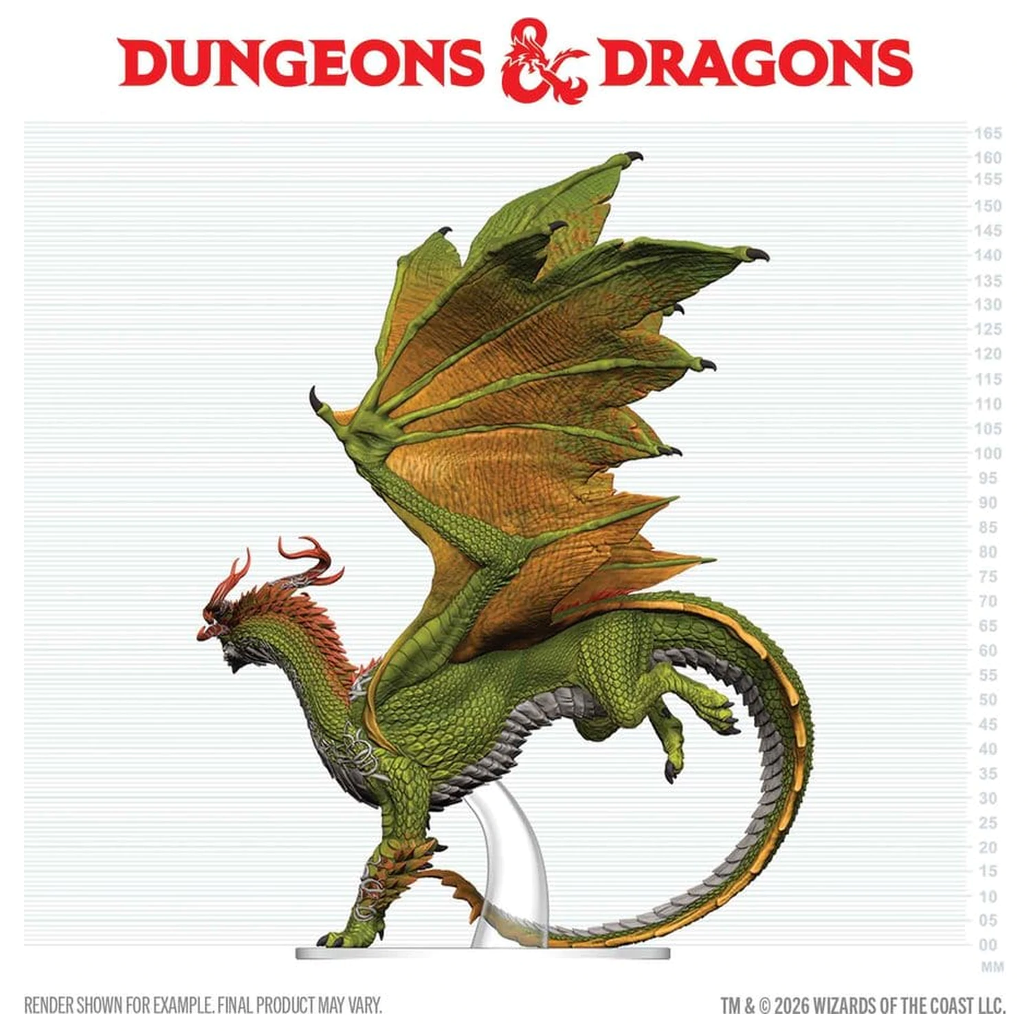 Dungeons & Dragons Icons of the Realms prepainted Miniatúry Adult Spirit Dragon 24 cm produktová fotografia