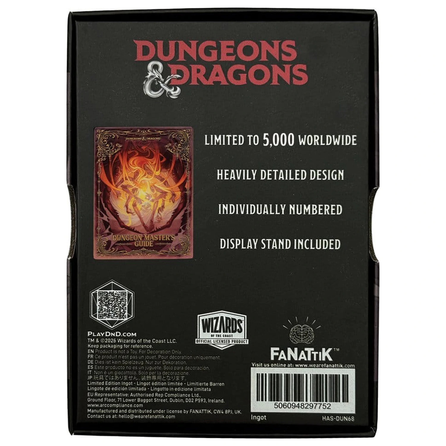 Dungeons & Dragons Ingot Dungeon Masters Guide Alternatívny obal Limitovaná edícia produktová fotografia