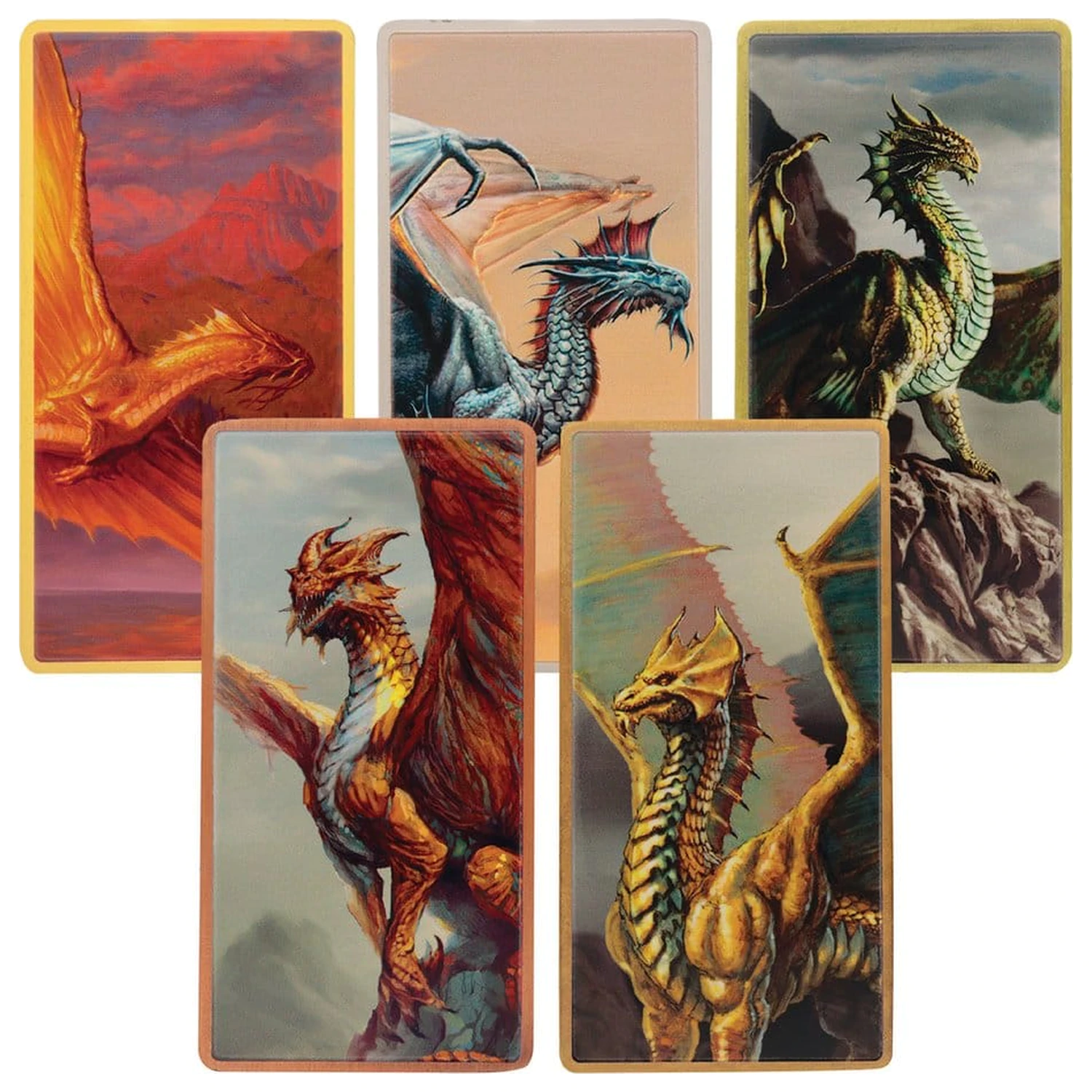 Dungeons & Dragons sada odliatkov Magnet Warrior Limited Edition produktová fotografia