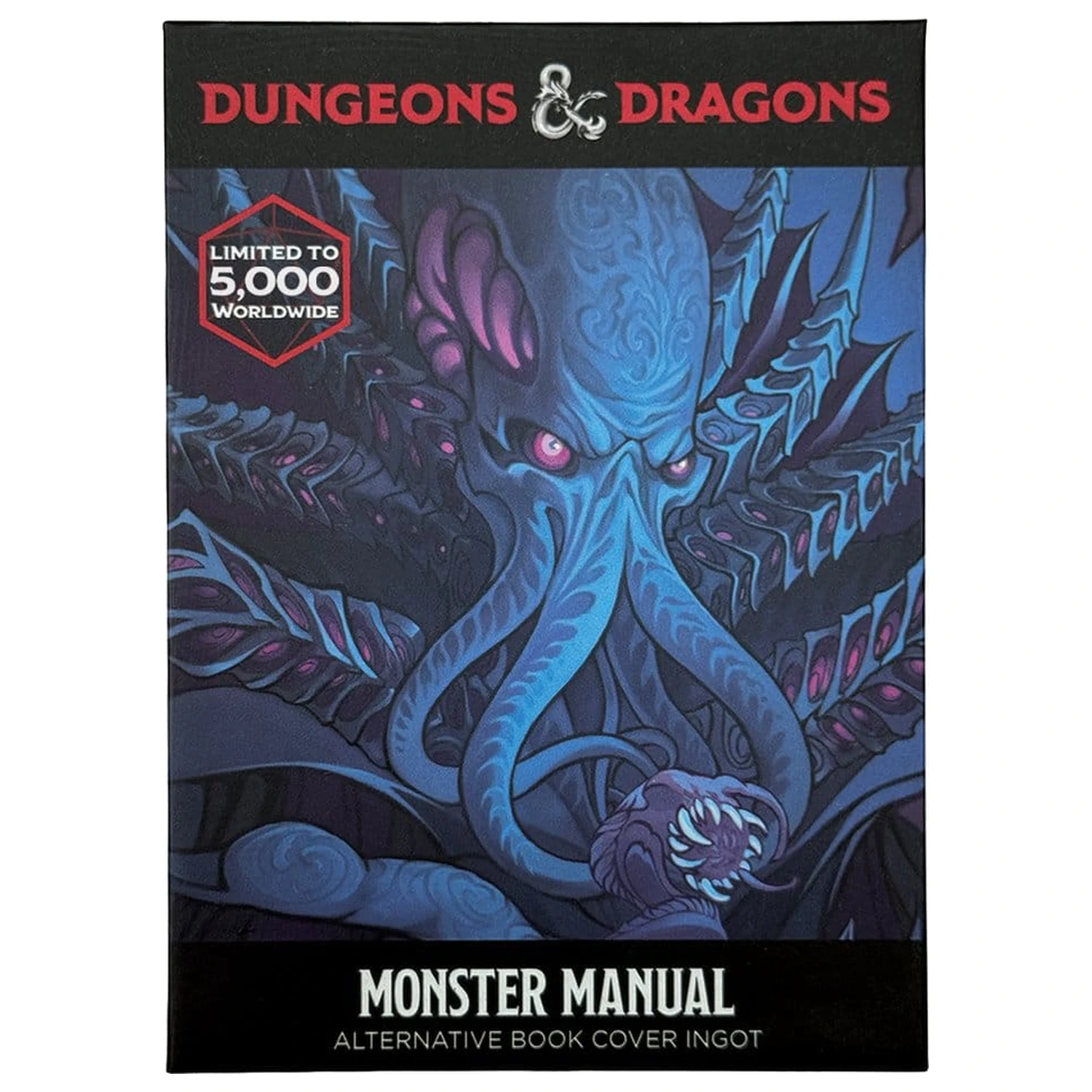 Dungeons & Dragons prútik Monster Manual alternatívny obal limitovaná edícia produktová fotografia