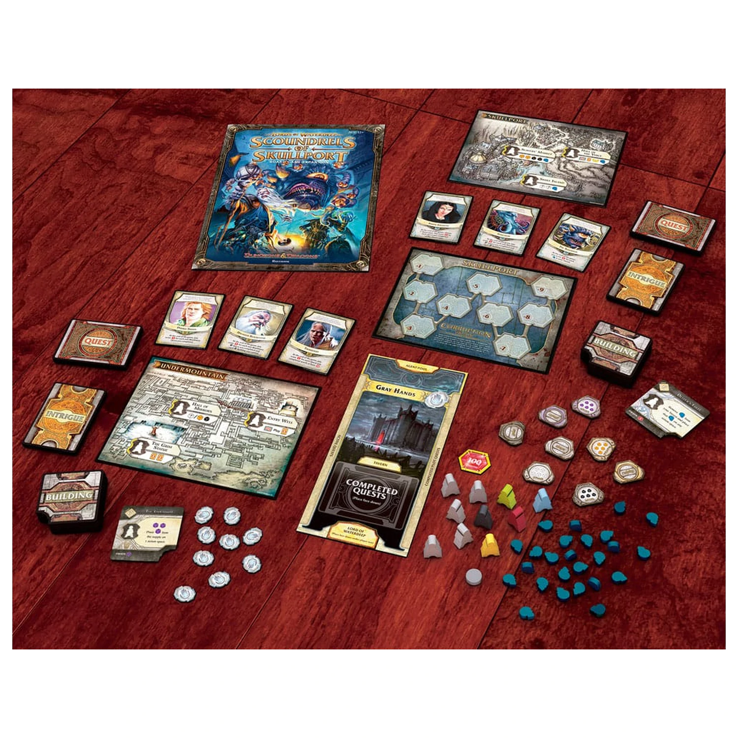 Dungeons & Dragons stolová hra Lords of Waterdeep: Scoundrels of Skullport rozšírenie *anglická verzia* produktová fotografia