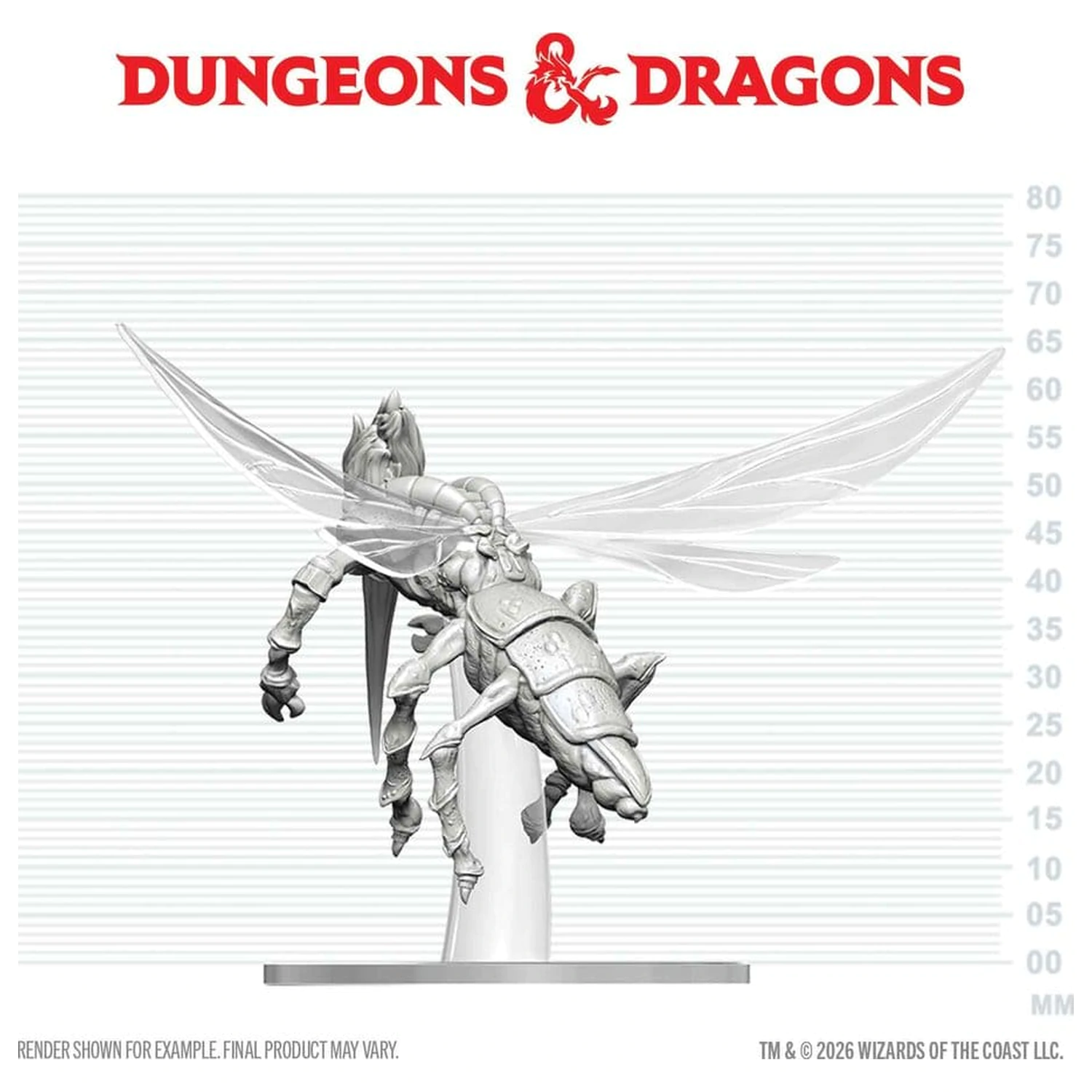 Dungeons & Dragons Nolzur's Marvelous Miniatures Nenamaľovaná miniatúra Chasme 17 cm produktová fotografia