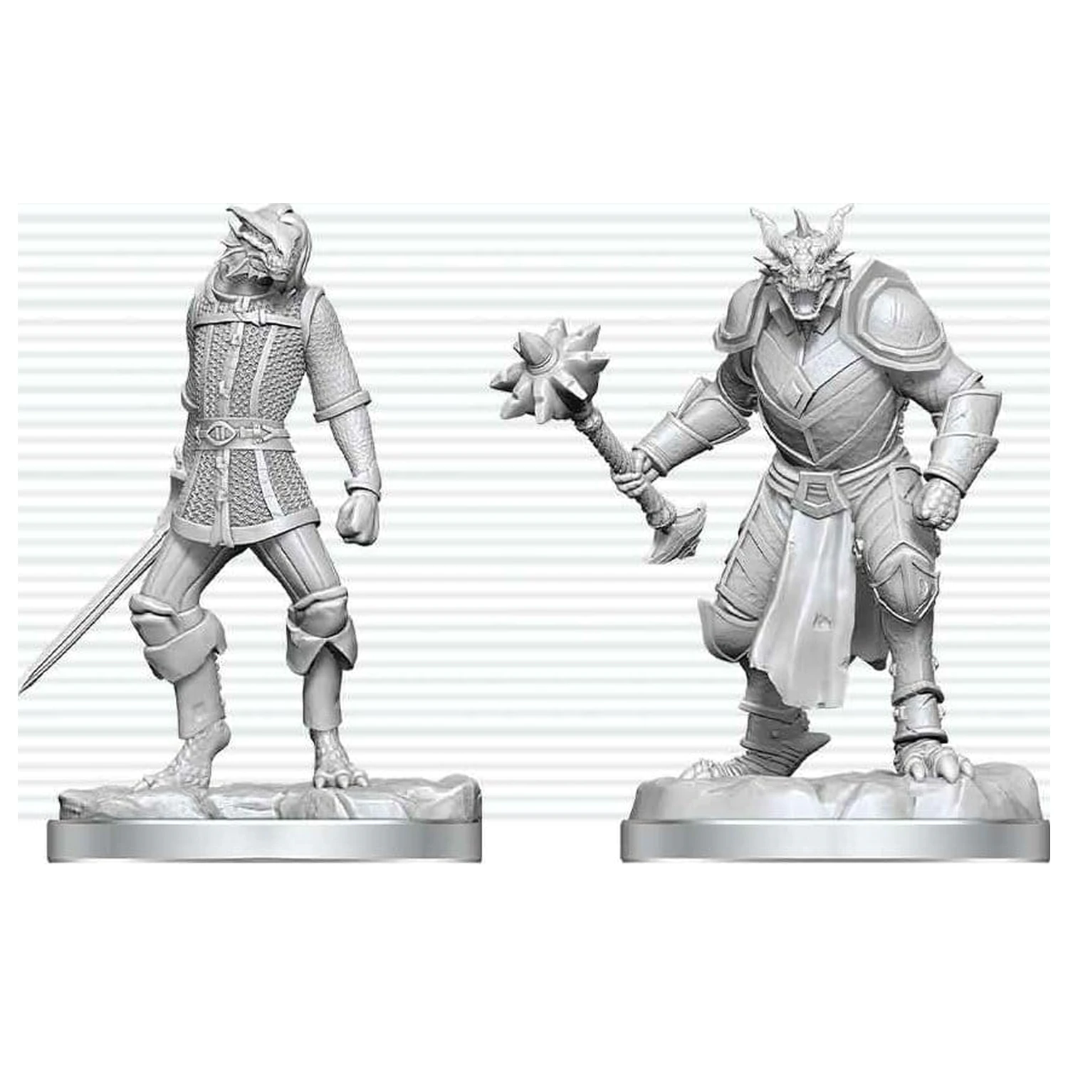Dungeons & Dragons Nolzur's Marvelous Miniatures Nenatreté miniatúry Dragonborn Paladin & Dragonborn Squire 14 cm produktová fotografia