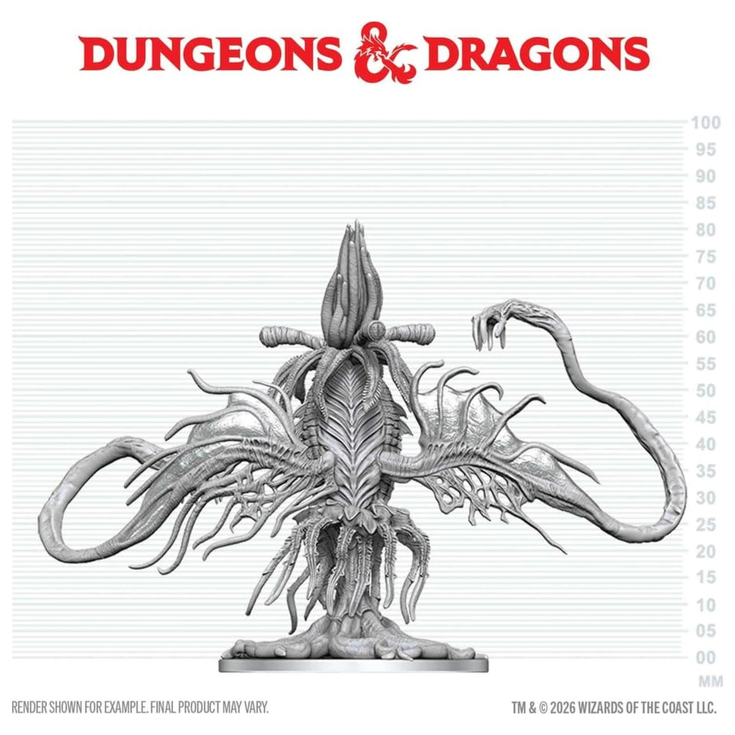 Dungeons & Dragons Nolzur's Marvelous Miniatures Nenamaľovaná miniatúra Elder Thing 20 cm produktová fotografia