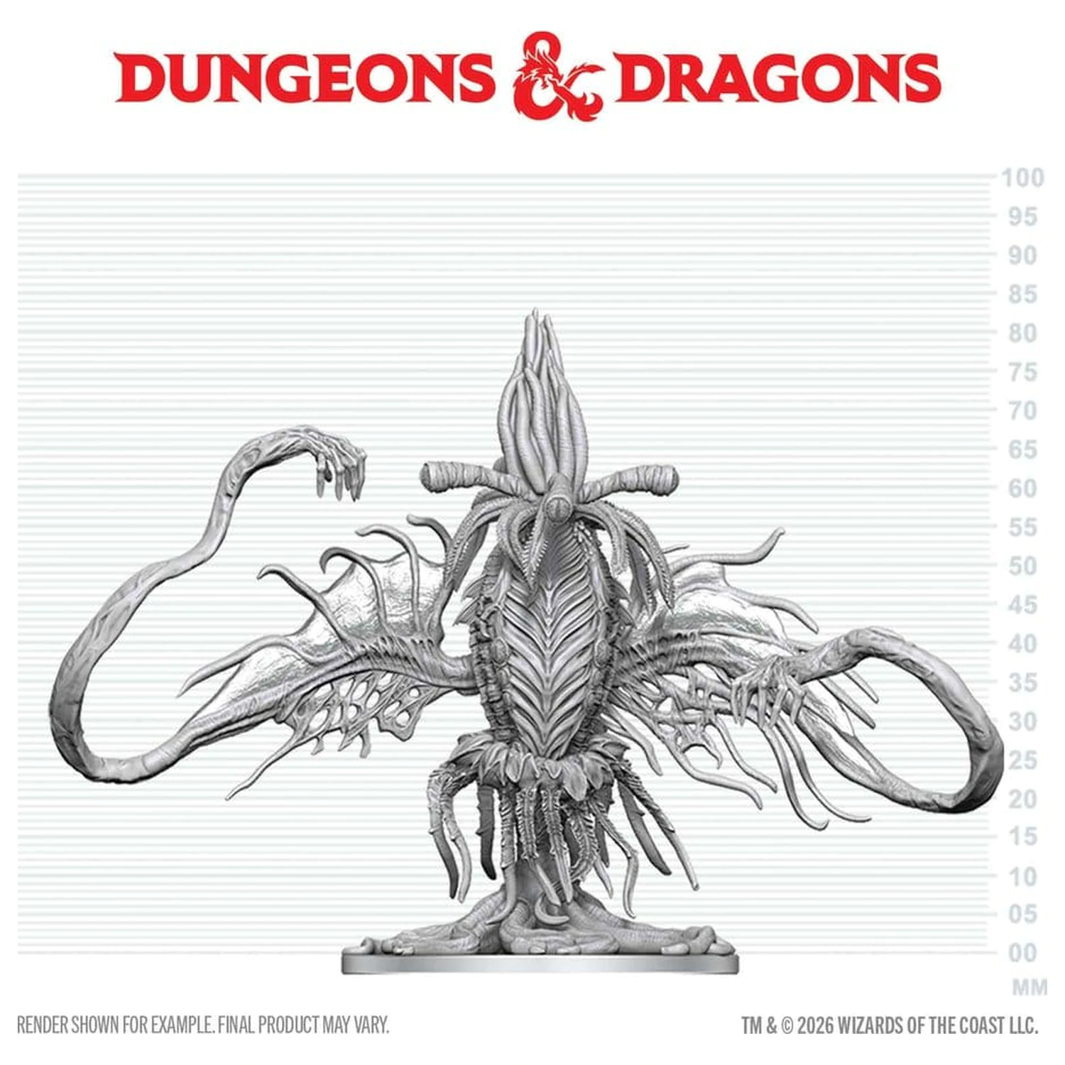 Dungeons & Dragons Nolzur's Marvelous Miniatures Nenamaľovaná miniatúra Elder Thing 20 cm produktová fotografia