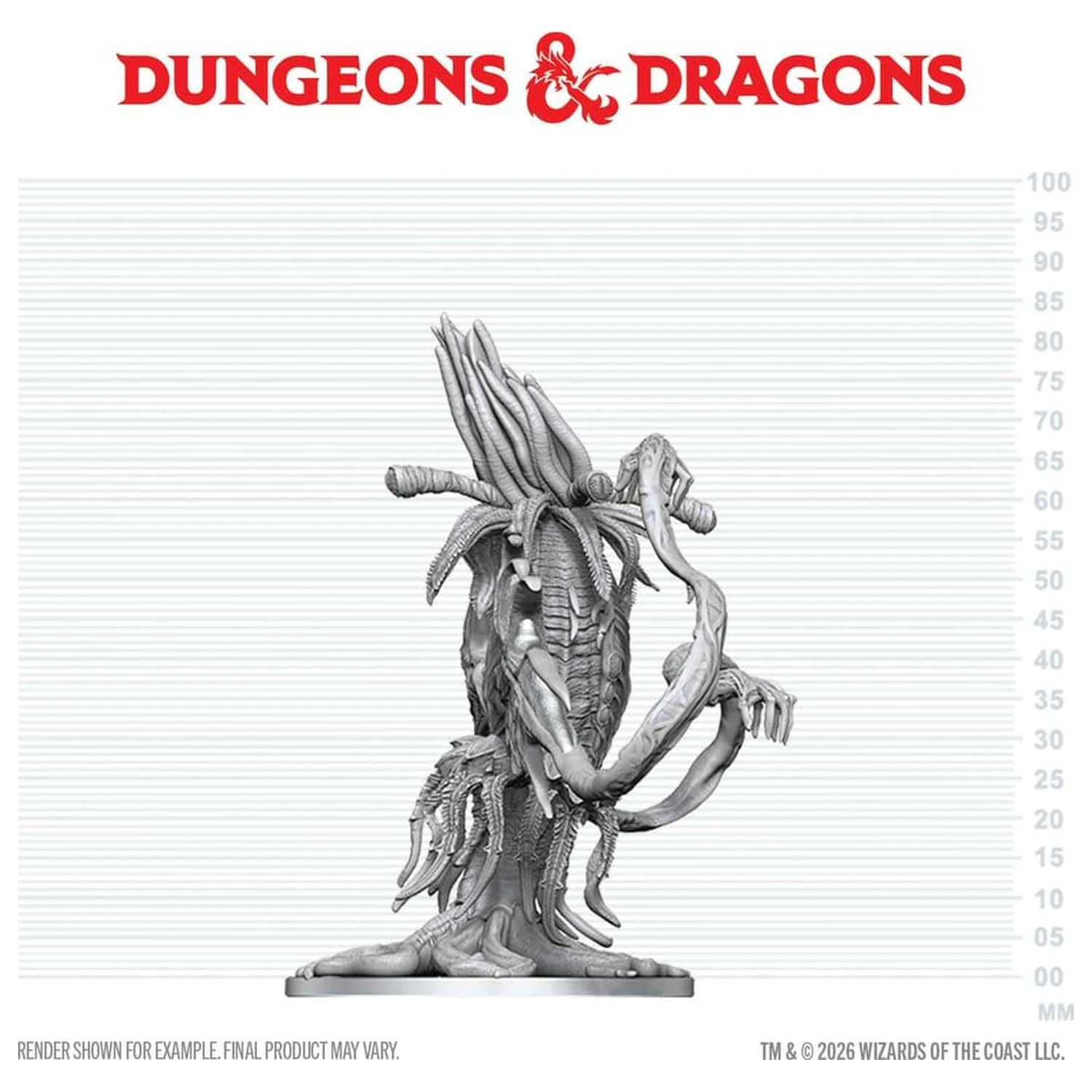 Dungeons & Dragons Nolzur's Marvelous Miniatures Nenamaľovaná miniatúra Elder Thing 20 cm produktová fotografia