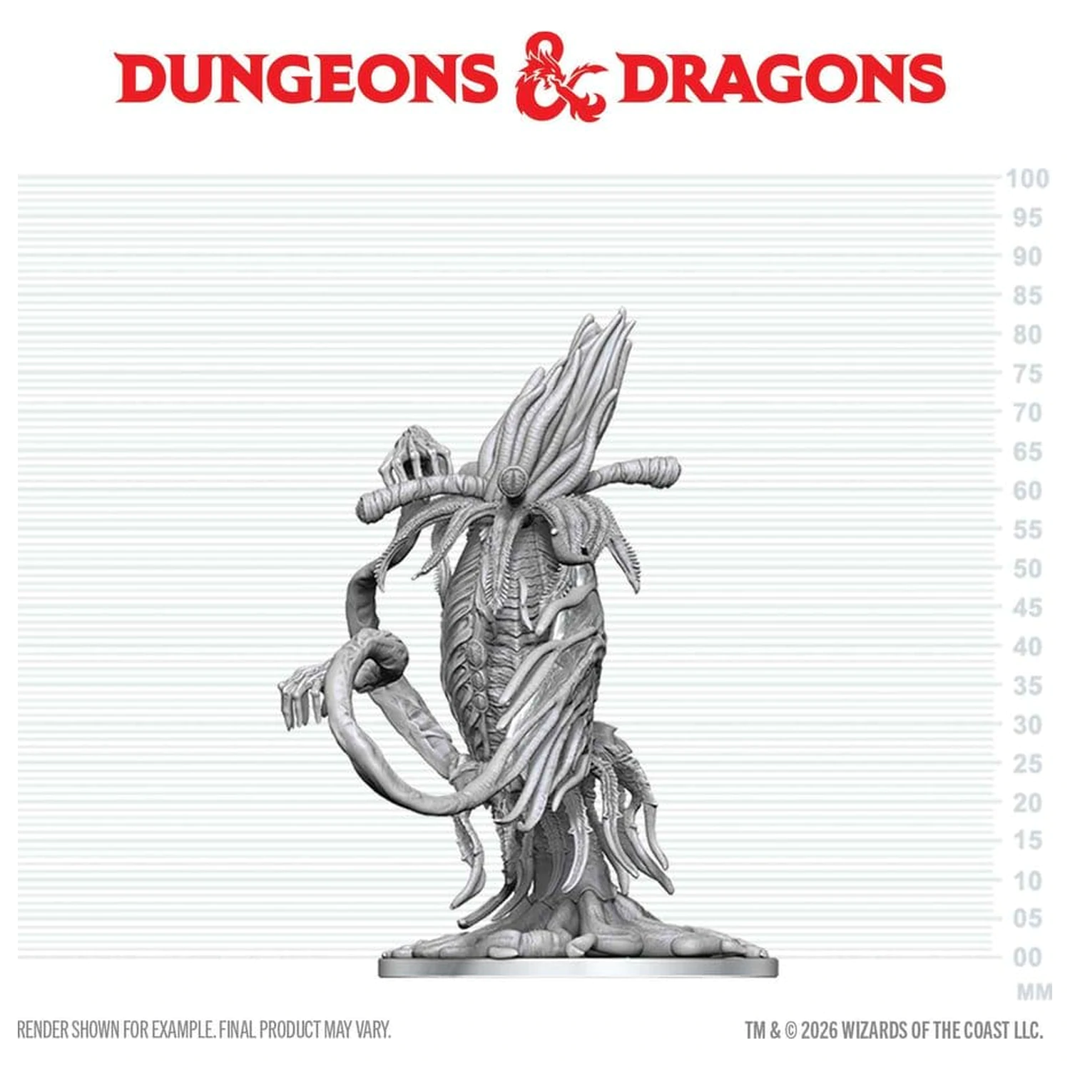 Dungeons & Dragons Nolzur's Marvelous Miniatures Nenamaľovaná miniatúra Elder Thing 20 cm produktová fotografia
