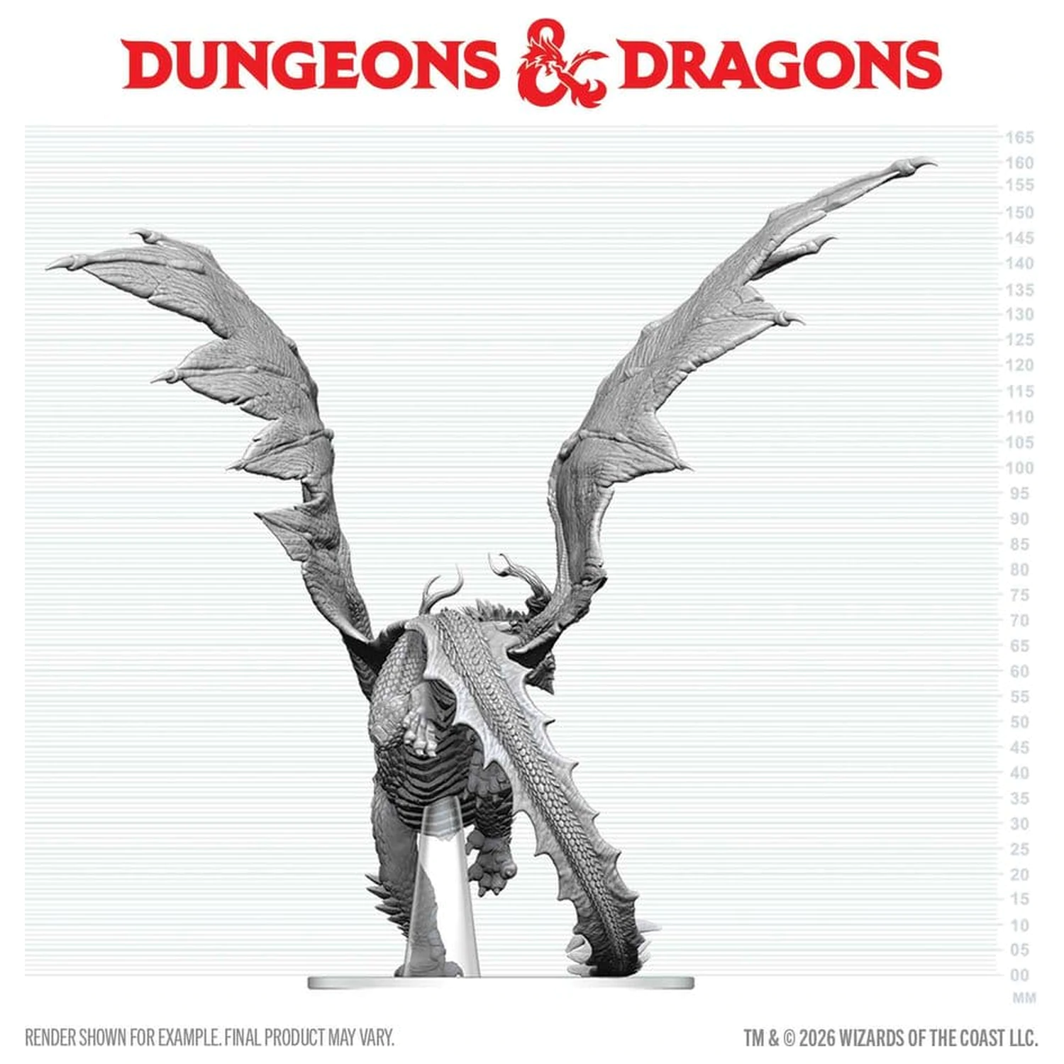 Dungeons & Dragons Nolzur's Marvelous Miniatures nenamaľovaná miniatúra dospelého ducha draka 24 cm produktová fotografia