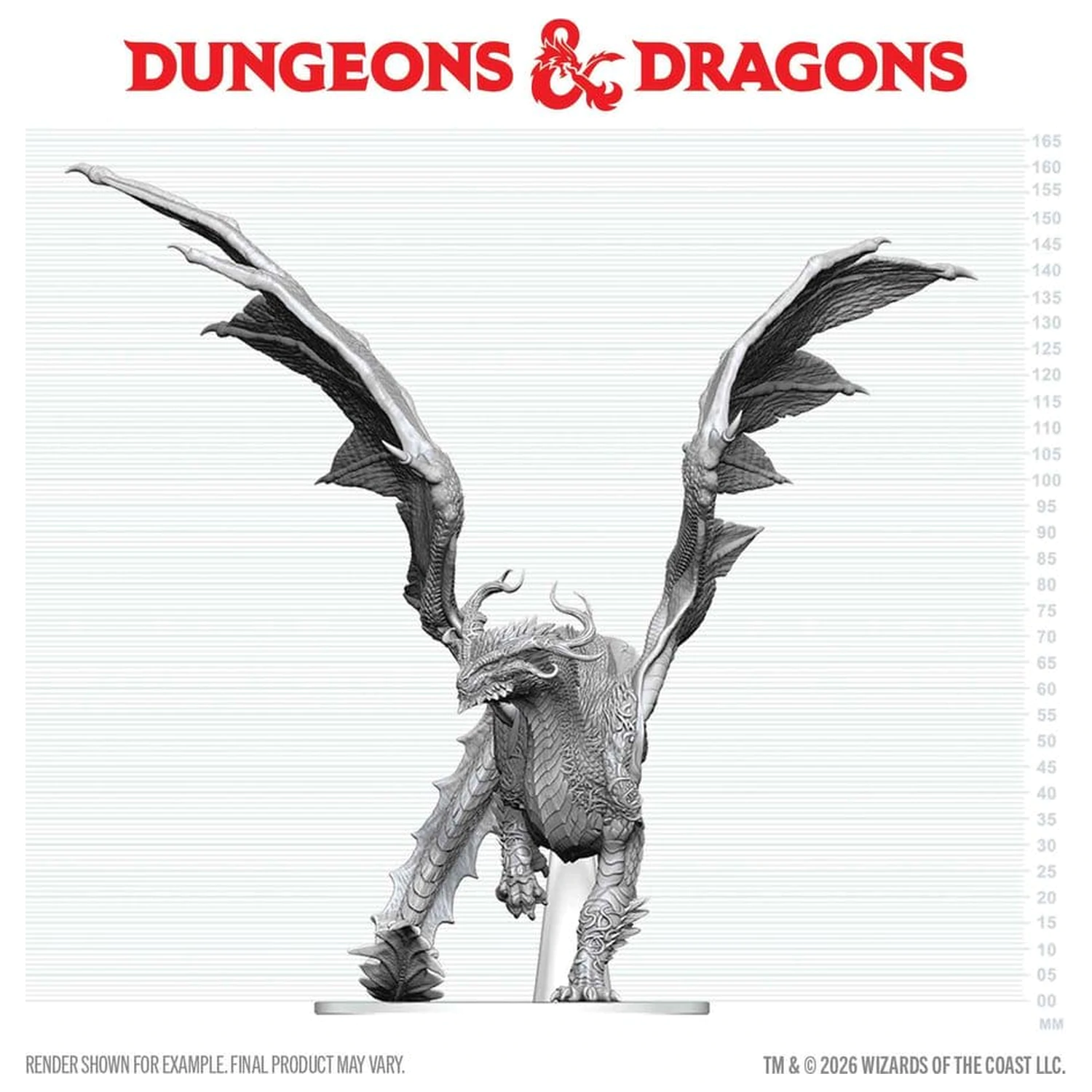 Dungeons & Dragons Nolzur's Marvelous Miniatures nenamaľovaná miniatúra dospelého ducha draka 24 cm produktová fotografia