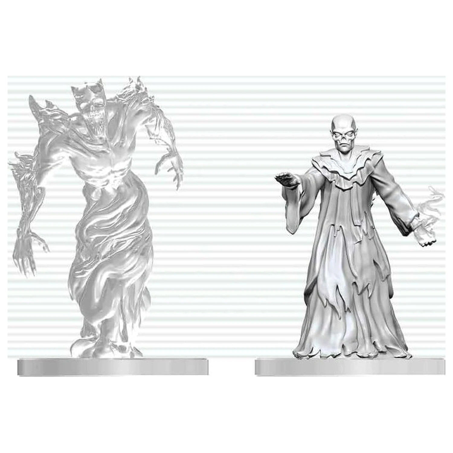 Dungeons & Dragons Nolzur's Marvelous Miniatures Nenatretá miniatúra Ghast Gravecaller & Wraith 14 cm produktová fotografia